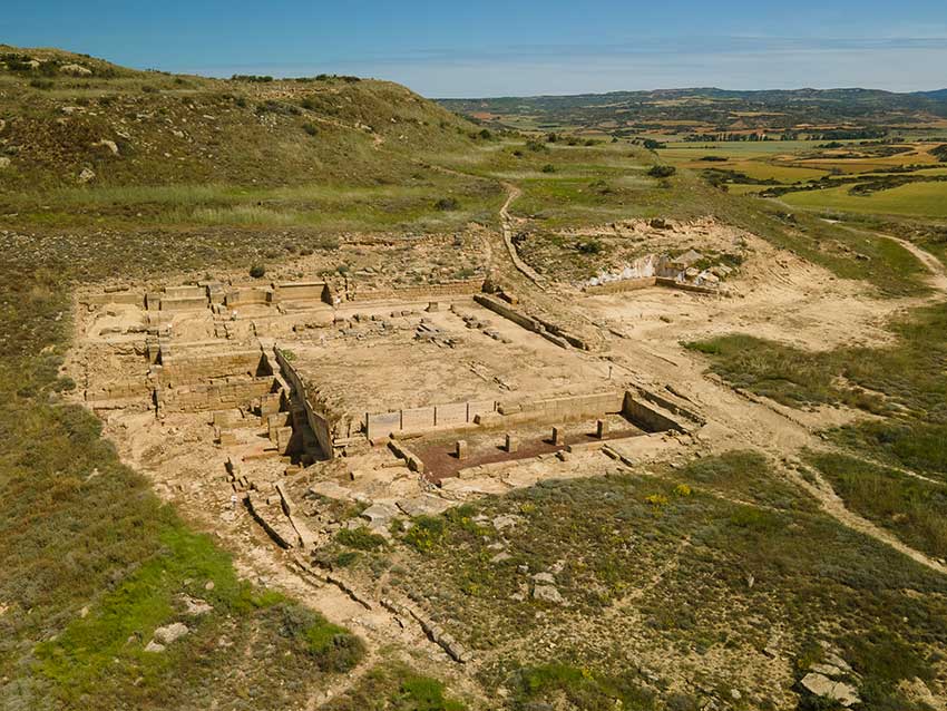 Foro Yacimiento romano de Los Bañales