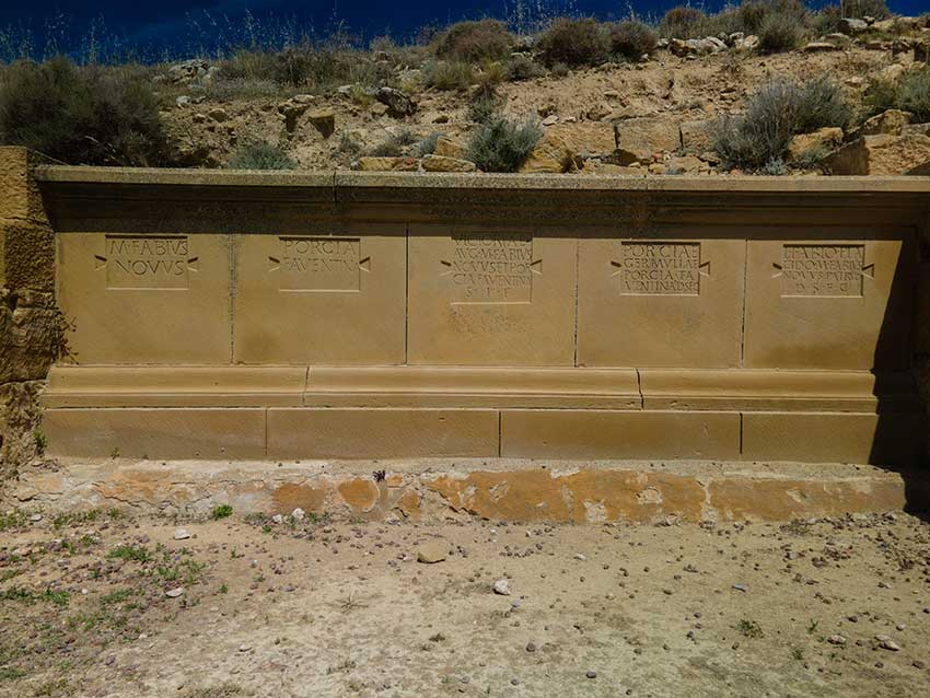 Foro Yacimiento romano de Los Bañales