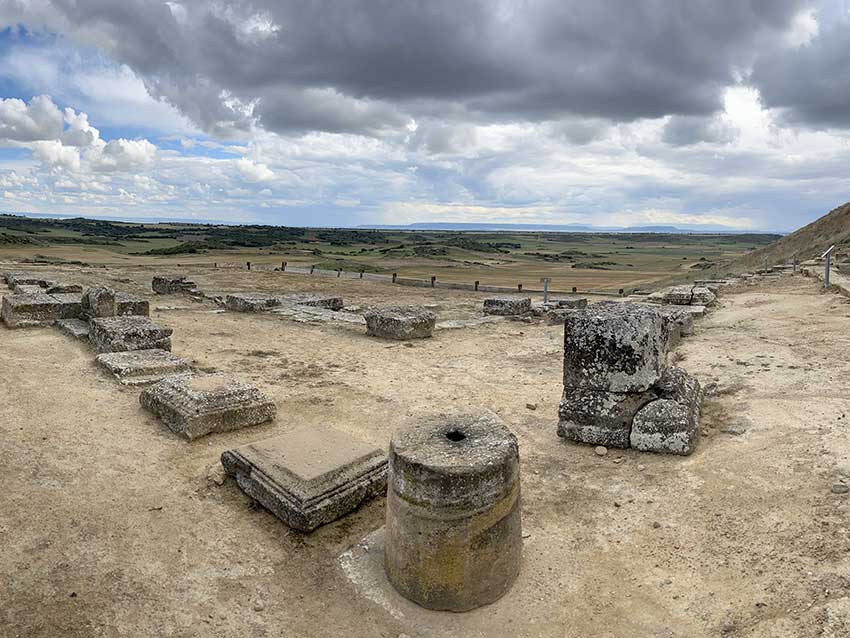 Foro Yacimiento romano de Los Bañales