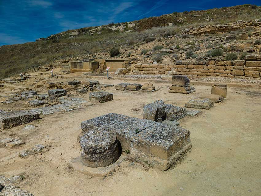 Foro Yacimiento romano de Los Bañales