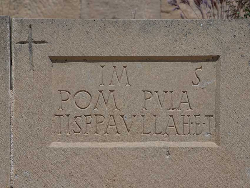 Foro Yacimiento romano de Los Bañales