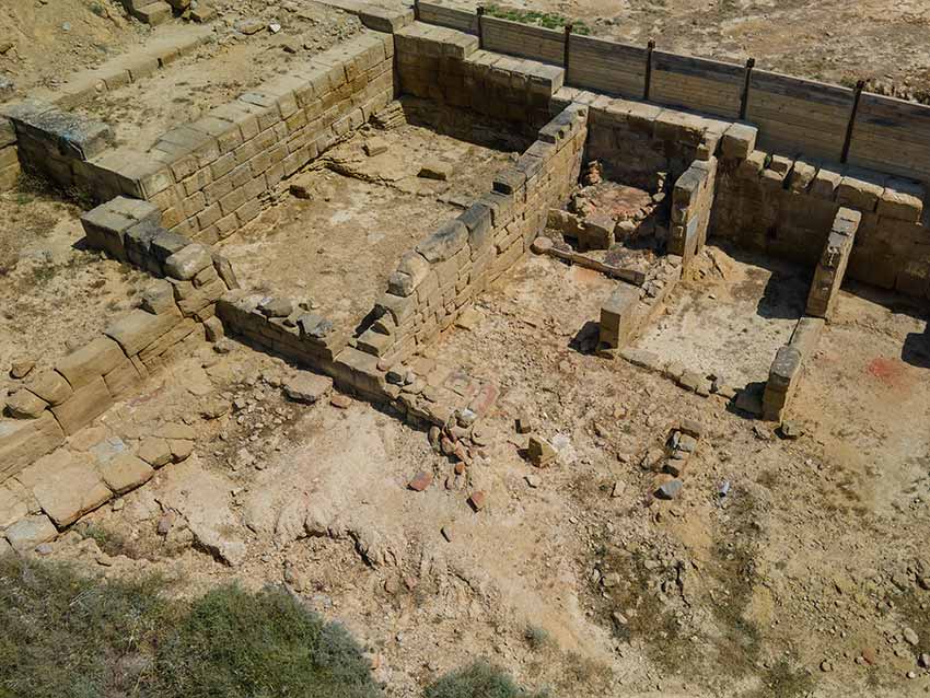 Foro Yacimiento romano de Los Bañales