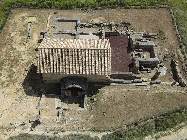 Termas Yacimiento romano de Los Bañales