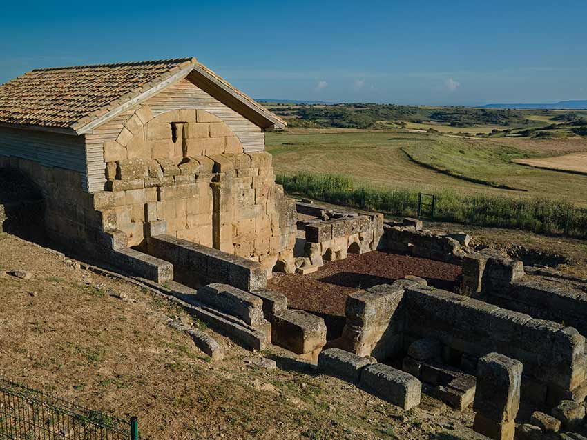 Termas Yacimiento romano de Los Bañales