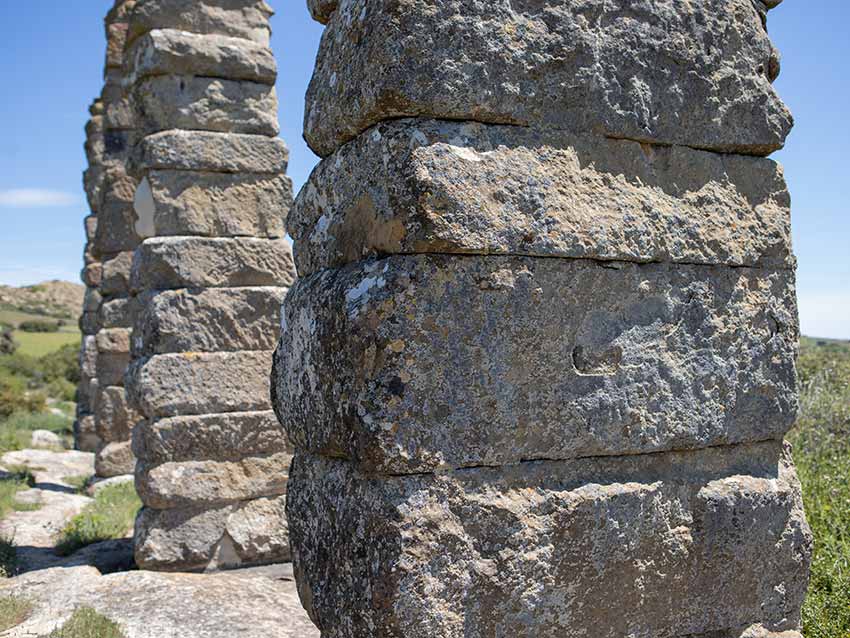 Acueducto romano en Los Bañales
