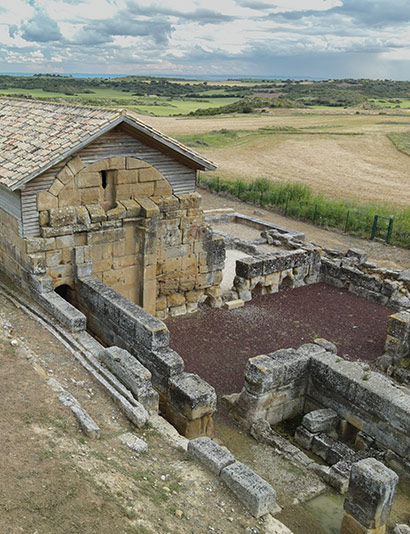 Termas Yacimiento romano de Los Bañales