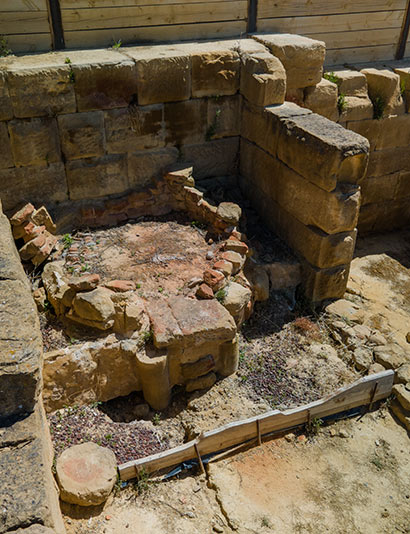 Barrio artesanal Yacimiento romano de Los Bañales